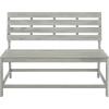 SAFAVIEH PAT6753A Collection Ruben Teak Balcony Bench and Table Outdoor Set(Ash Grey)