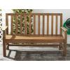 SAFAVIEH Patio Collection Edwin Adirondack Acacia Wood Bench(Natural)