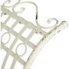 Safavieh Outdoor Collection Hadley Antique White Bench(Antique White)