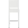 SAFAVIEH FOX5201C Collection Bethel Indoor/Outdoor Bar Stool, White(White)