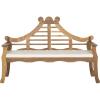 SAFAVIEH PAT6741A Outdoor Collection Azusa Bench(Natural / Beige)