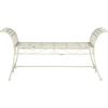 Safavieh Outdoor Collection Hadley Antique White Bench(Antique White)