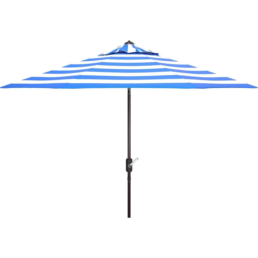 image:imageSafavieh Outdoor Collection Iris Fashion Line Auto Tilt 9inch UmbrellaPacific
