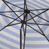 Safavieh Outdoor Collection Iris Fashion Line Auto Tilt 9-inch Umbrella(Pacific)