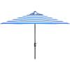Safavieh Outdoor Collection Iris Fashion Line Auto Tilt 9-inch Umbrella(Pacific)