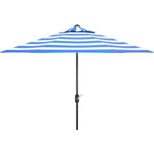 Safavieh Outdoor Collection Iris Fashion Line Auto Tilt 9-inch Umbrella(Pacific)