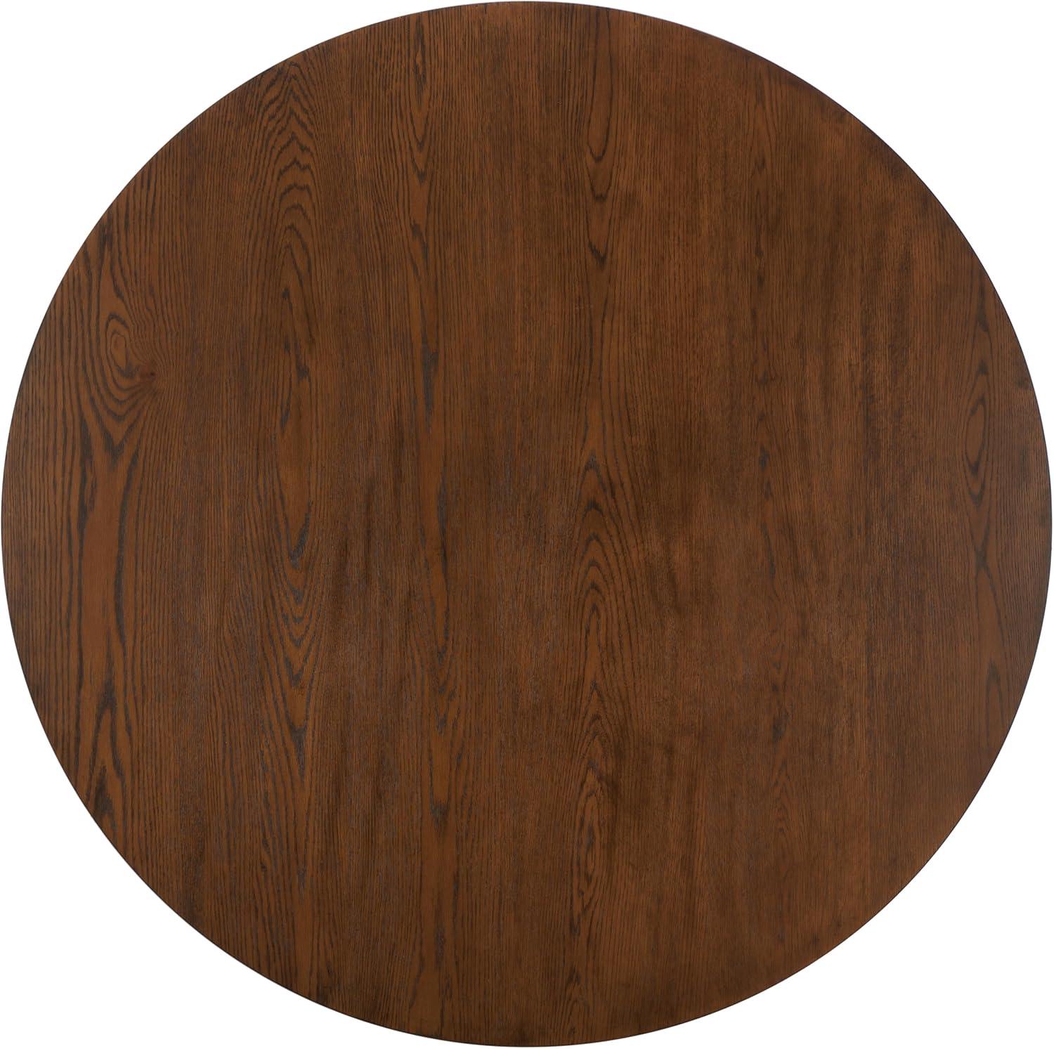 image:imageSAFAVIEH Couture Collection Luis Medium Oak Round Dining TableMedium Oak