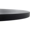 SAFAVIEH Couture Collection Luis Medium Oak Round Dining Table(Black)