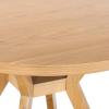SAFAVIEH Couture Collection Luis Medium Oak Round Dining Table(Natural)