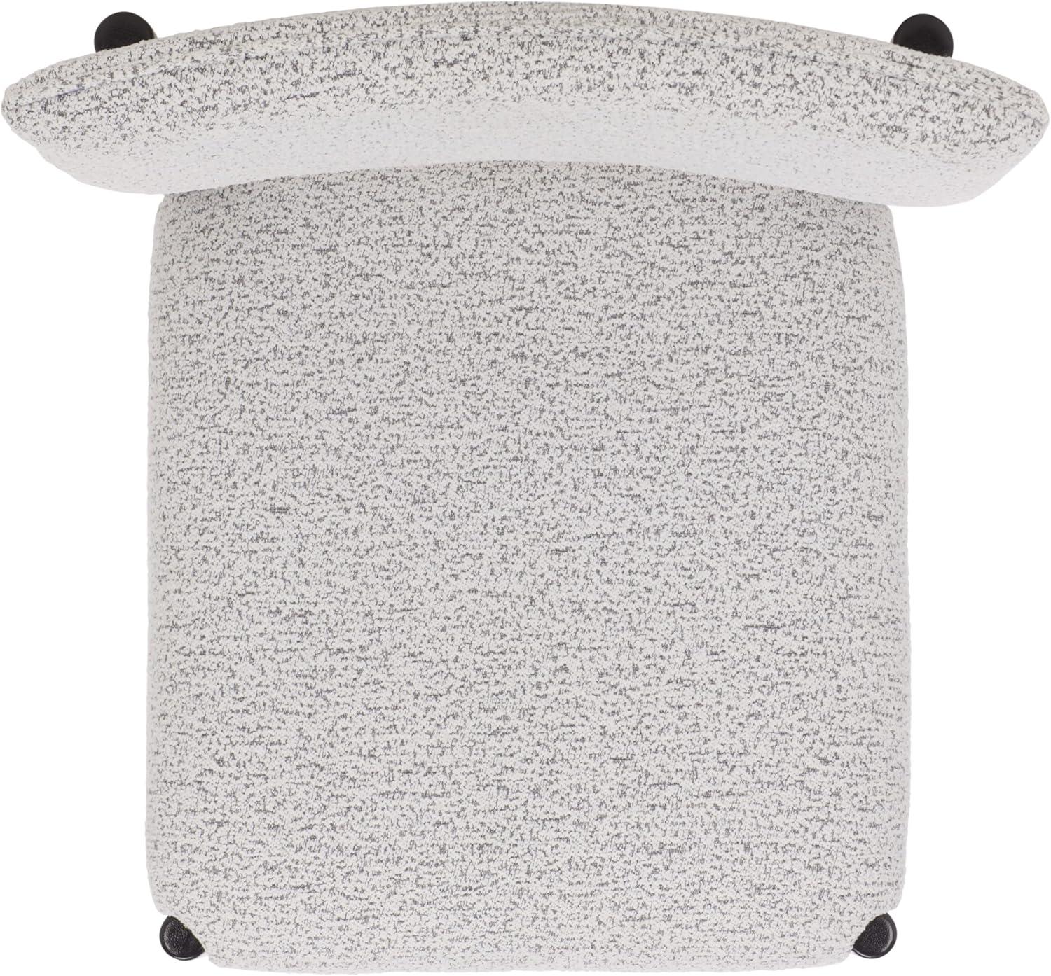 image:imageSAFAVIEH Home Collection Koki Black amp White Upholstered Dining Chair Padded Seat amp Back DCH9222CBlackWhite