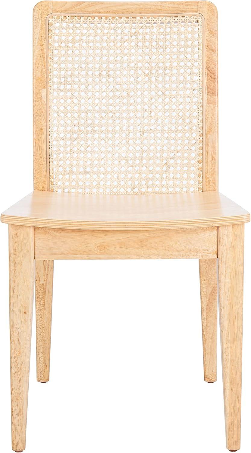 image:imageSAFAVIEH Home Collection Benicio Natural Rattan Dining Chair Set of 2 DCH1005DSET2Natural