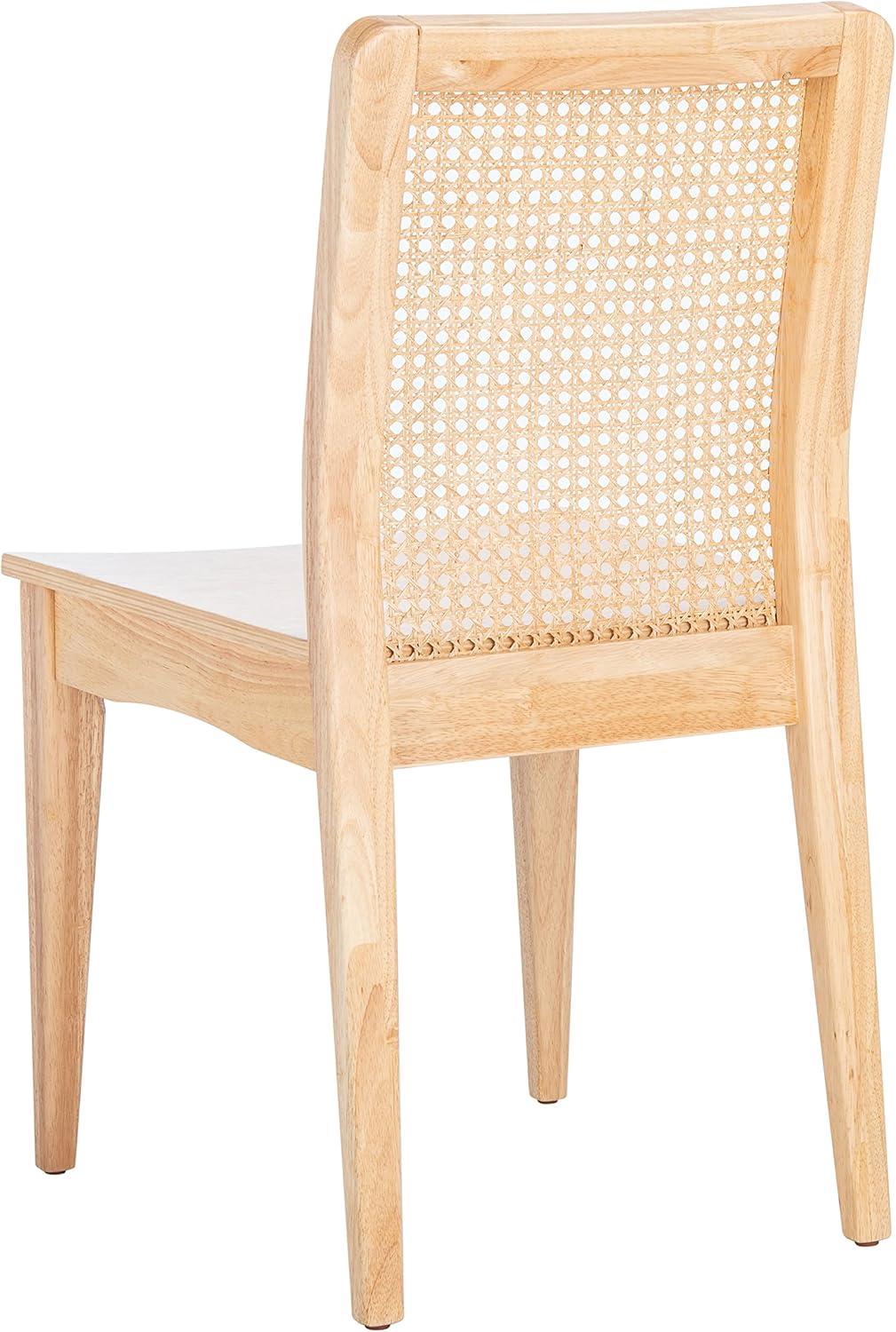 image:imageSAFAVIEH Home Collection Benicio Natural Rattan Dining Chair Set of 2 DCH1005DSET2Natural