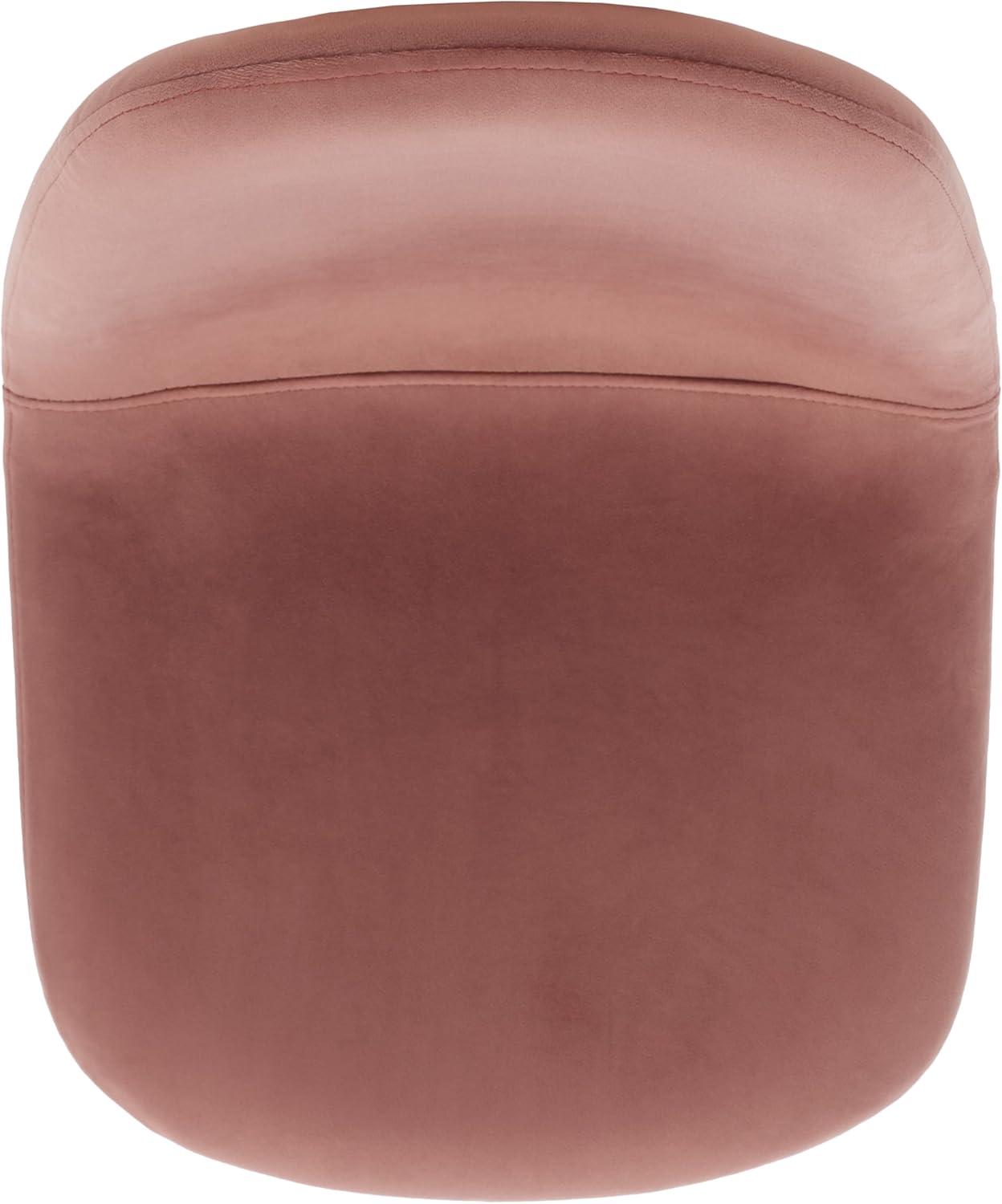 image:imageSAFAVIEH Home Collection Blaire Modern PinkDark Grey Living Room Accent Dining Chair DCH2001CSET2Pink Dark Grey