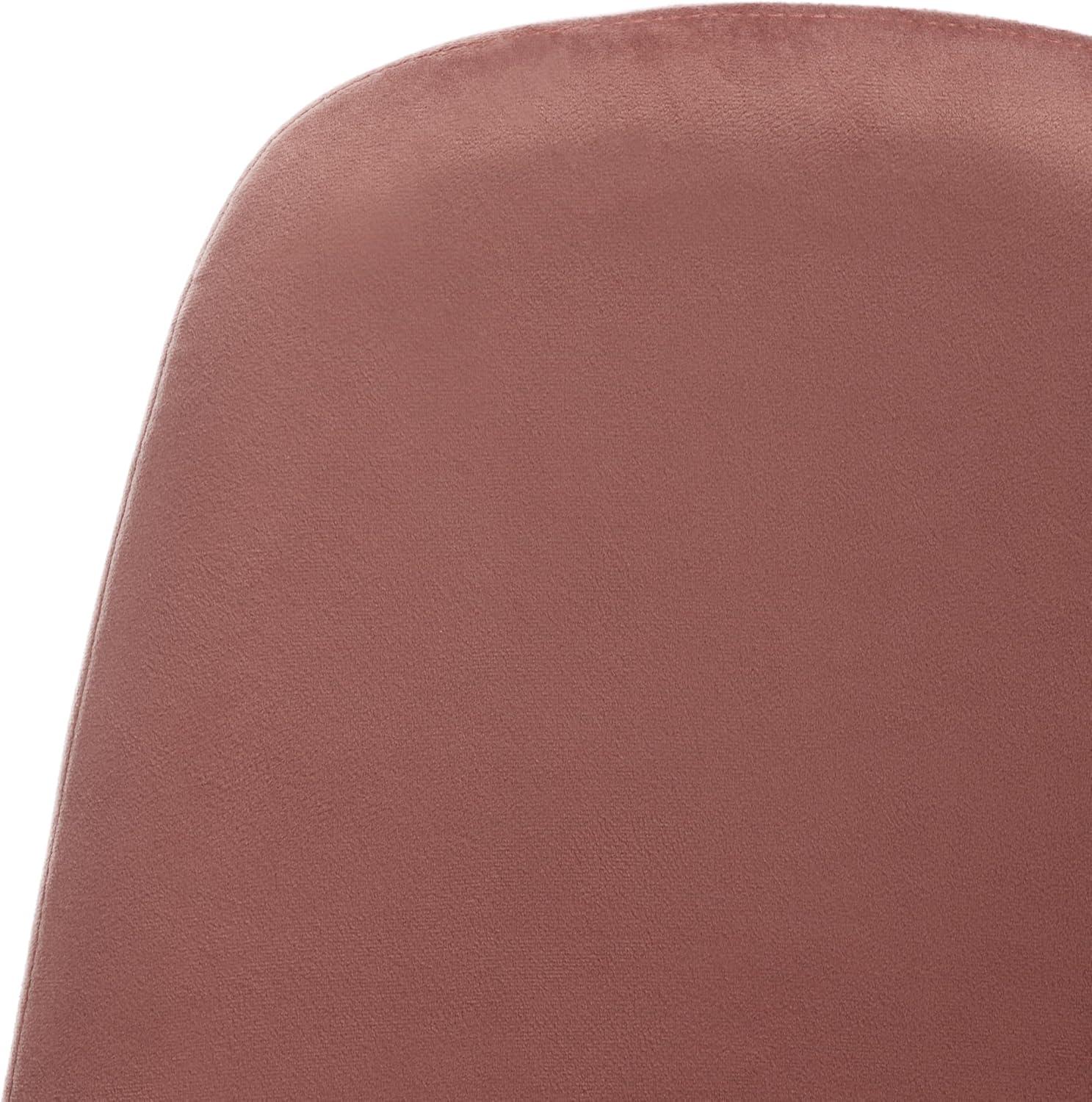 image:imageSAFAVIEH Home Collection Blaire Modern PinkDark Grey Living Room Accent Dining Chair DCH2001CSET2Pink Dark Grey