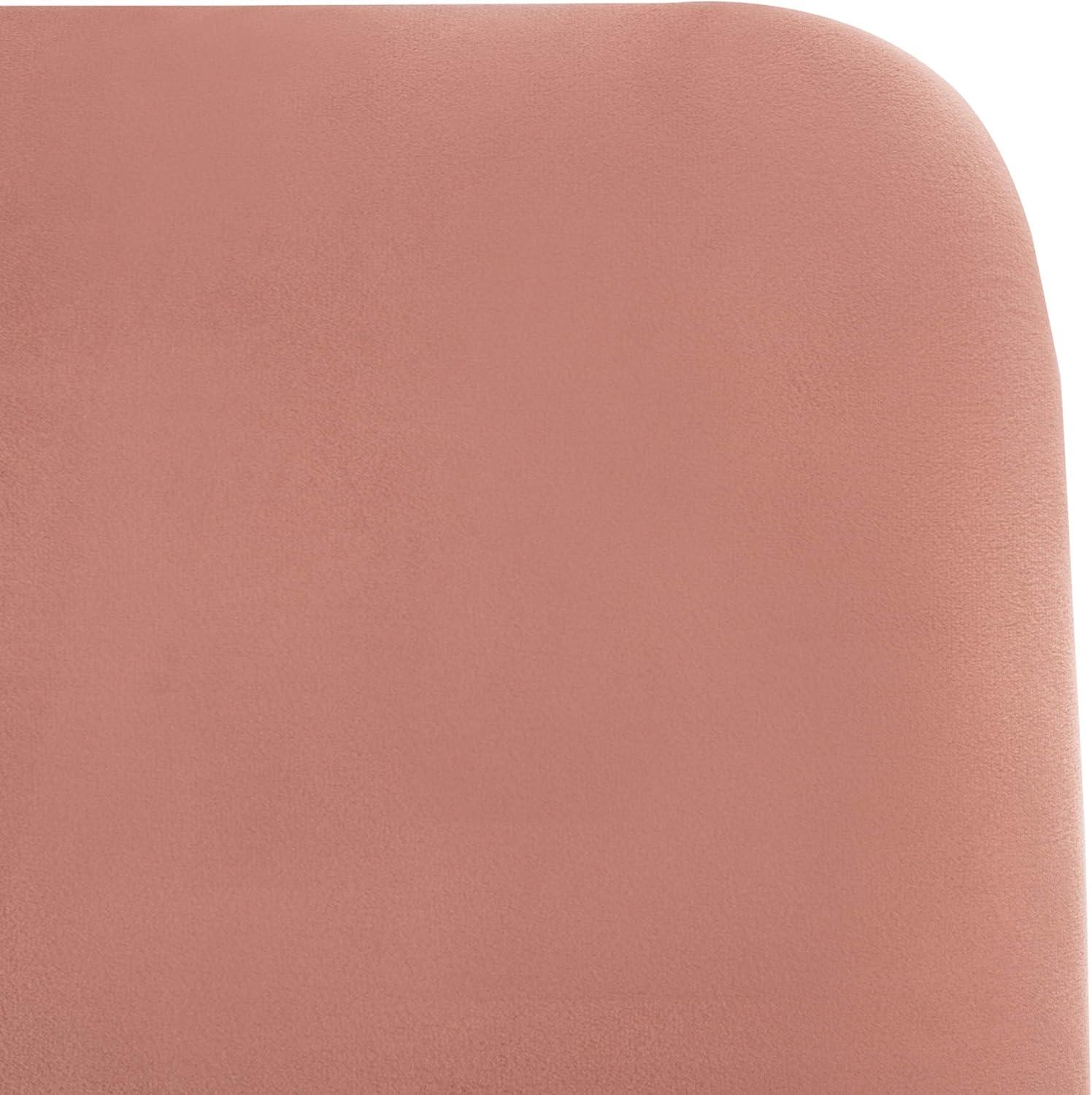 image:imageSAFAVIEH Home Collection Chavelle Modern Velvet Side Chair Set of 2 ACH6205ASET2 Malachite GreenBlackDusty Rose Black
