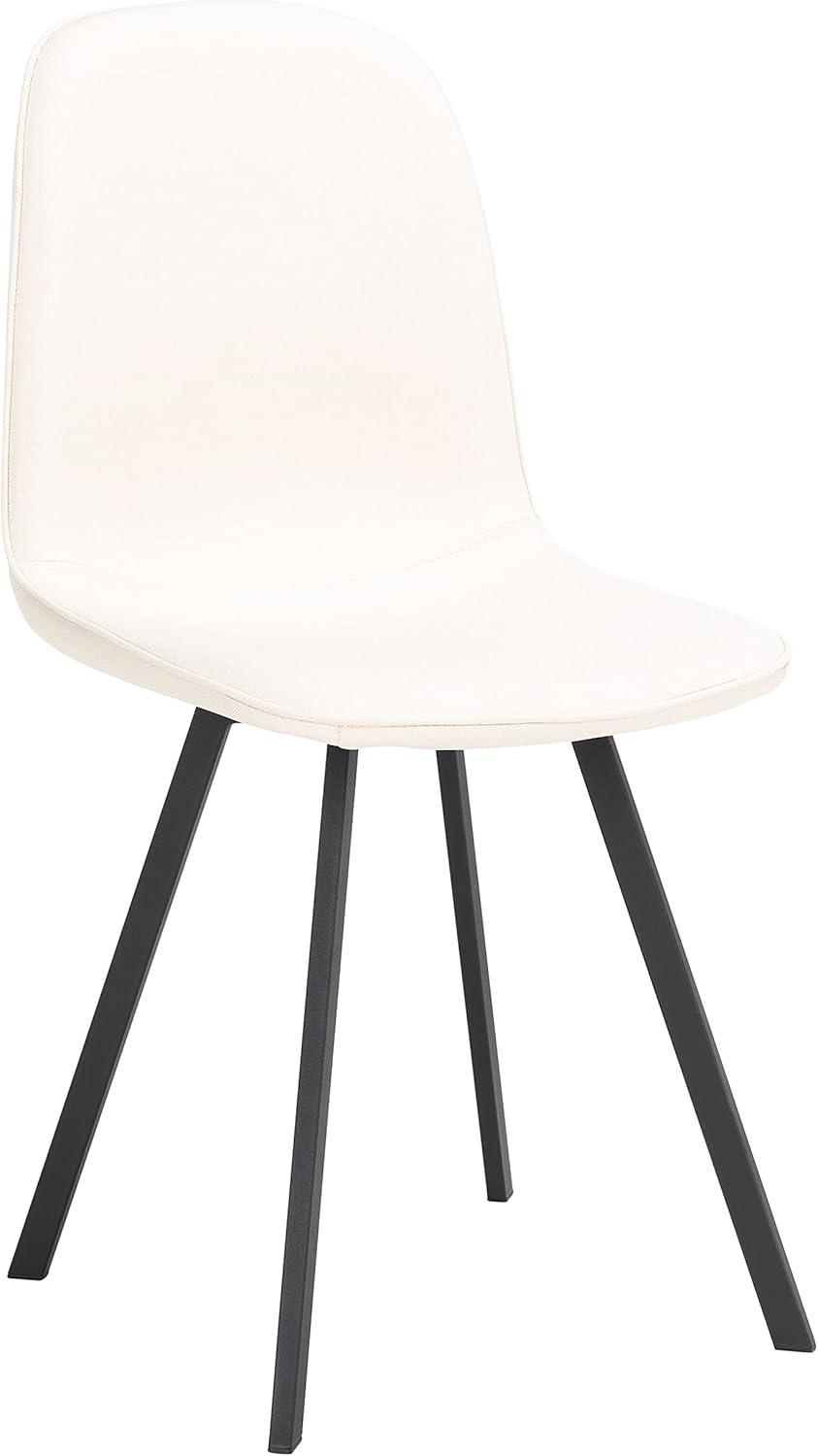 image:imageSAFAVIEH Home Collection Ellery BeigeBlack Living Room Accent Dining Chair