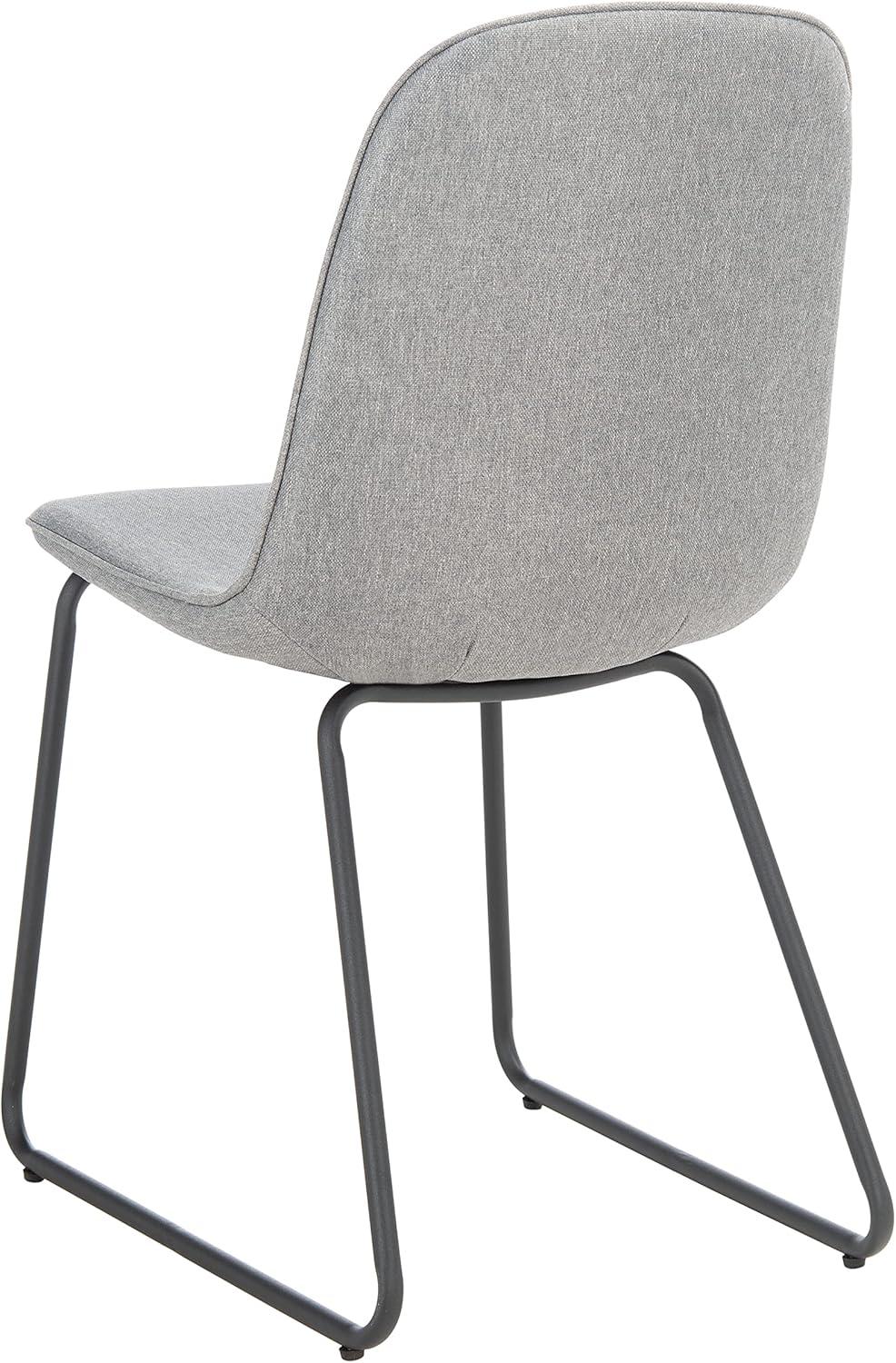 image:imageSAFAVIEH Home Collection Makalu GreyBlack Living Room Accent Dining Chair
