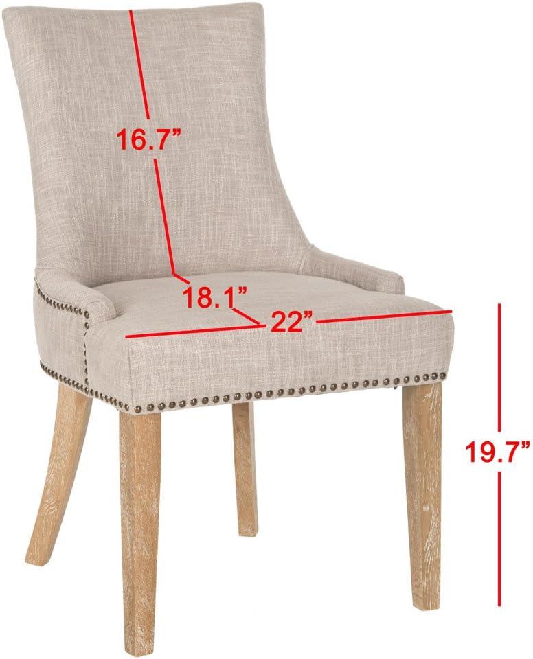 image:imageSAFAVIEH Mercer Collection Lester Dining ChairsBirch