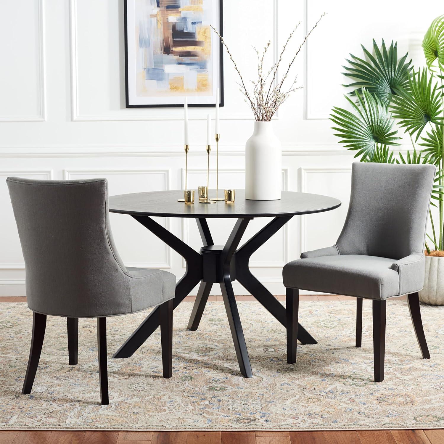 image:imageSAFAVIEH Mercer Collection Lester Dining ChairsGranite