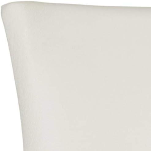 image:imageSAFAVIEH Mercer Collection Lester Dining ChairsWhite Leather
