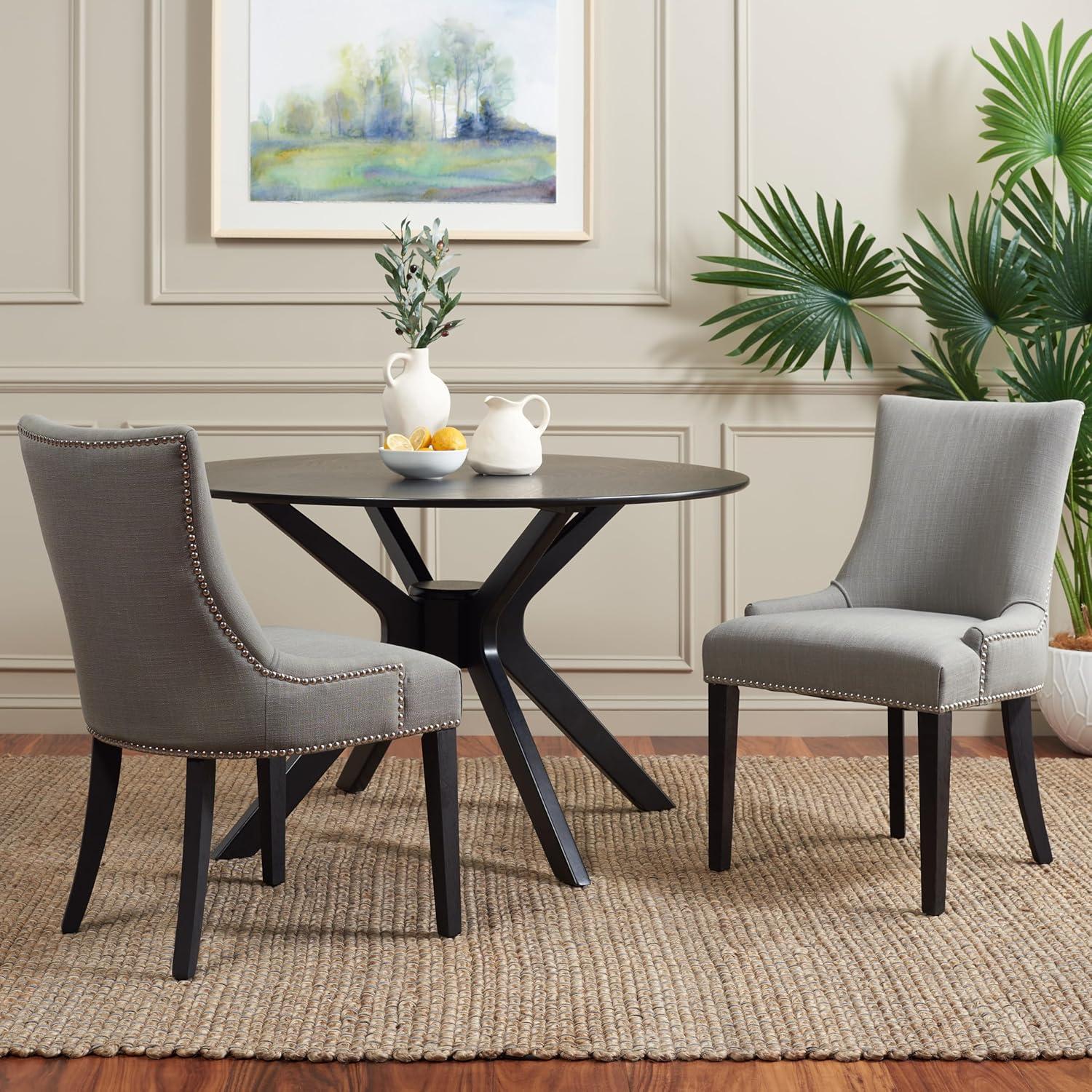 image:imageSAFAVIEH Mercer Collection Lester Dining Chairsgrey