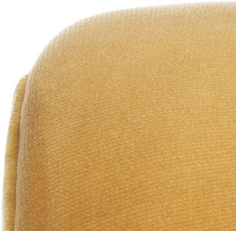 image:imageSafavieh Couture Home Nolita Glam Mustard Velvet Dining ChairMustard Brass