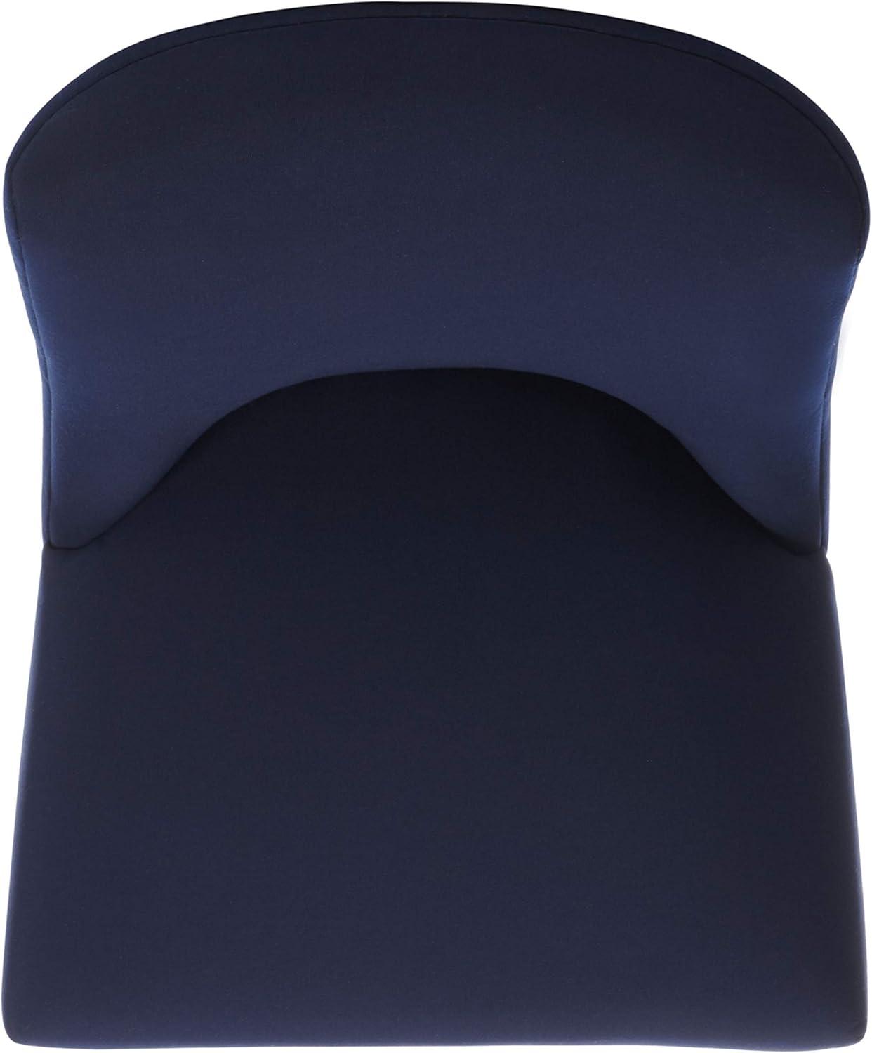 image:imageSafavieh Couture Home Nolita Glam Mustard Velvet Dining ChairNavy