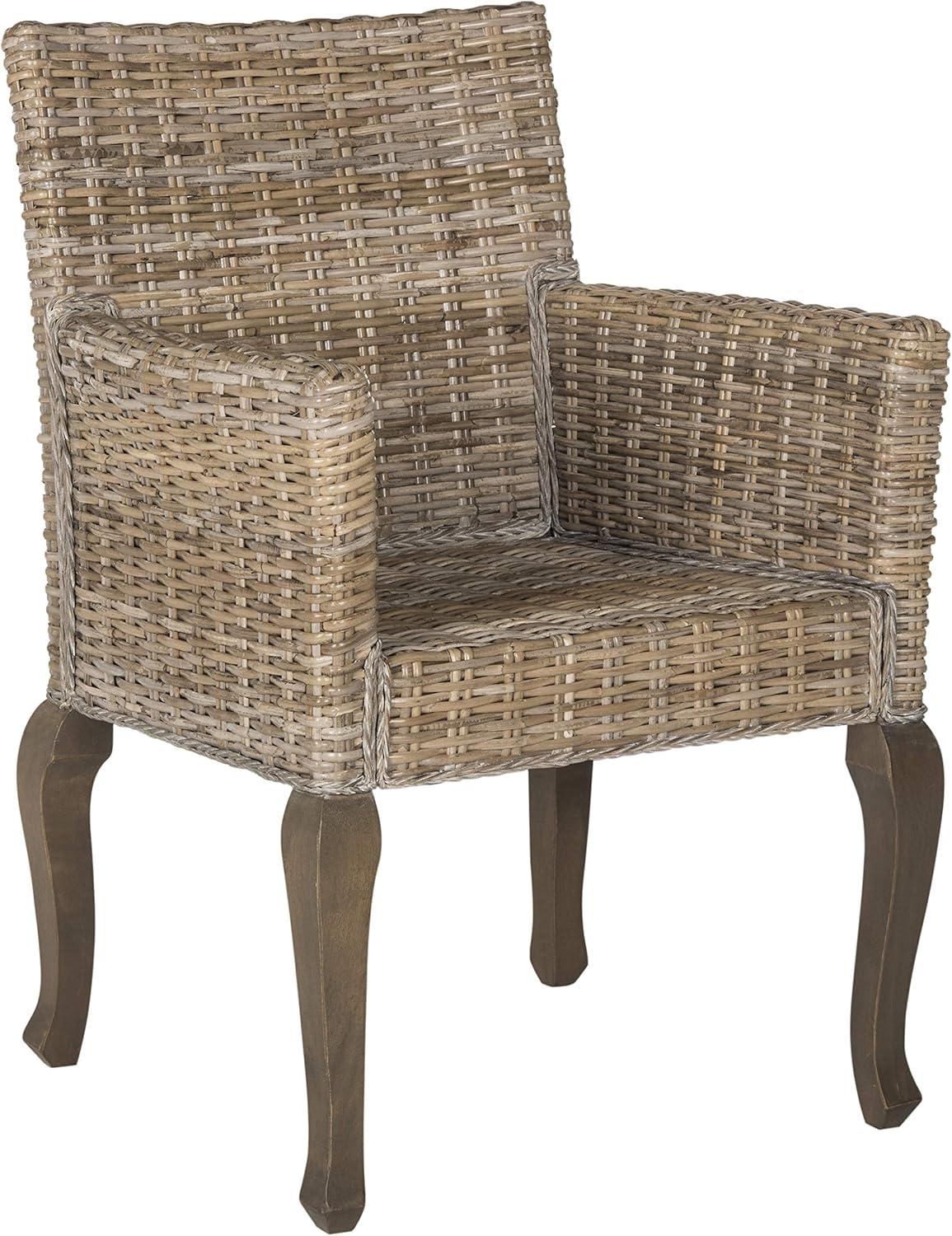 image:imageSafavieh Home Collection Armando Natural Wicker Dining ChairNatural