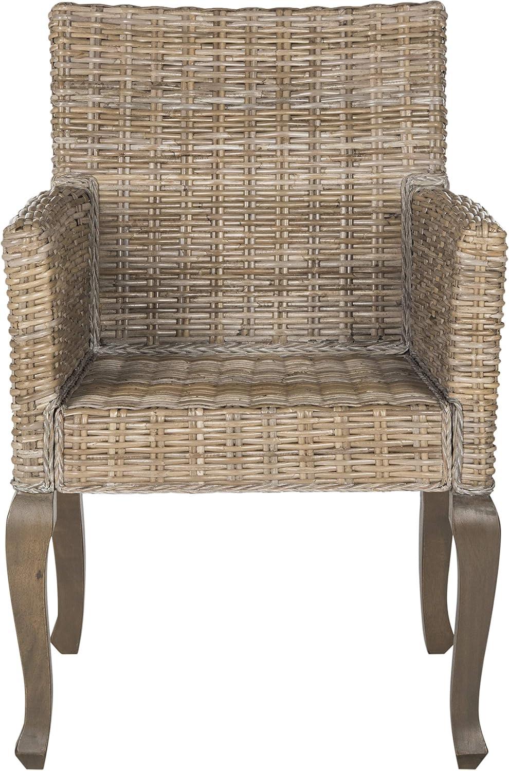 image:imageSafavieh Home Collection Armando Natural Wicker Dining ChairNatural