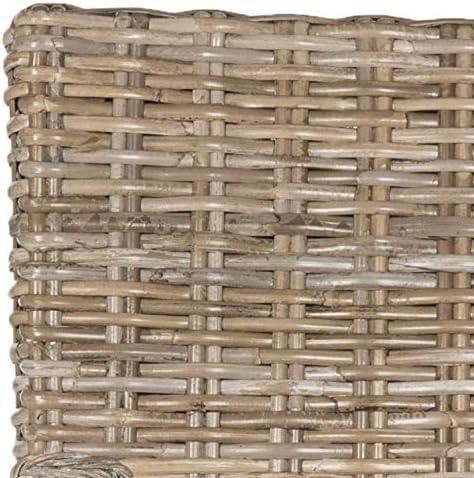 image:imageSafavieh Home Collection Armando Natural Wicker Dining ChairNatural