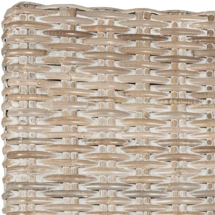 image:imageSafavieh Home Collection Armando Natural Wicker Dining ChairWhite Washed