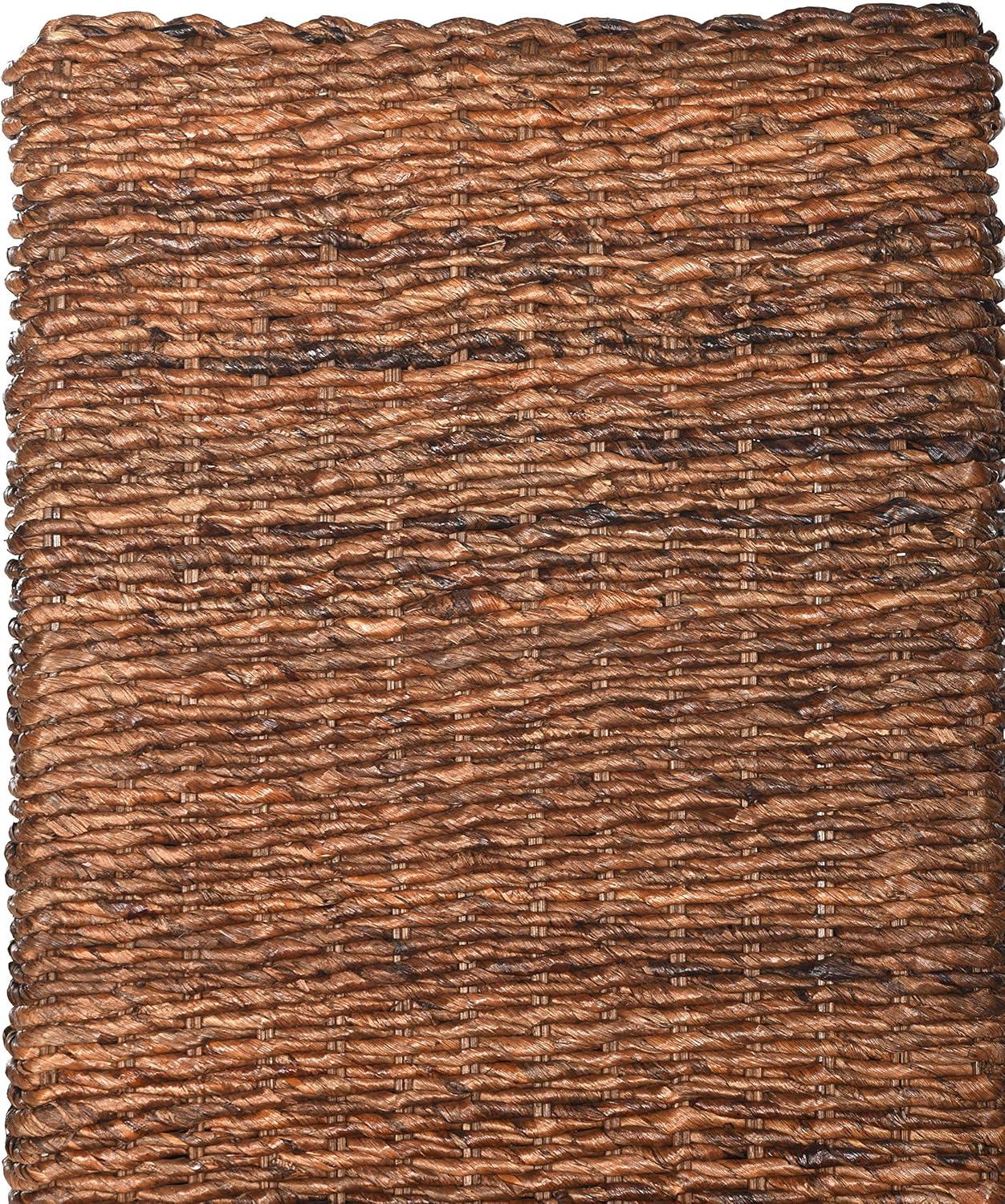 image:imageSafavieh Home Collection Avita Natural Wicker 18inch Dining ChairBrown