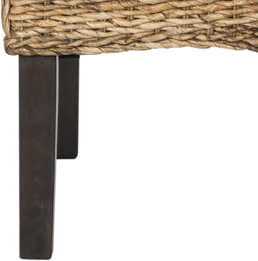 image:imageSafavieh Home Collection Avita Natural Wicker 18inch Dining ChairNatural