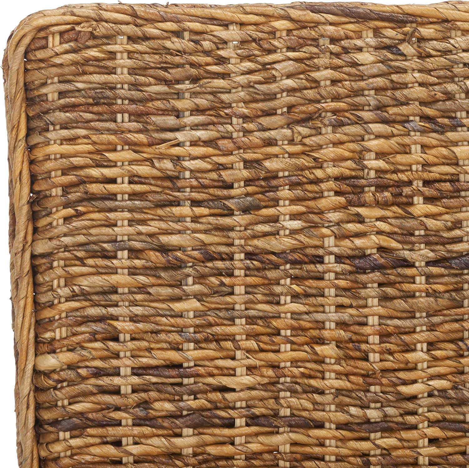 image:imageSafavieh Home Collection Pembrooke Wicker Side Chairs Antique Grey Set of 2Banana Natural