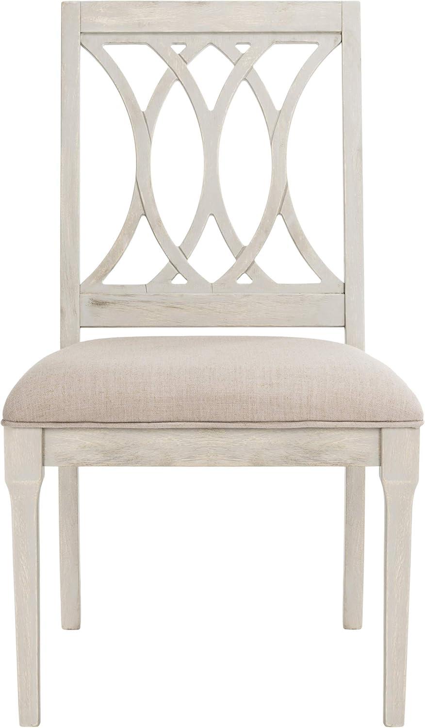 image:imageSafavieh Home Collection Selena Black Velvet and White Side Chair Set of 2Beige