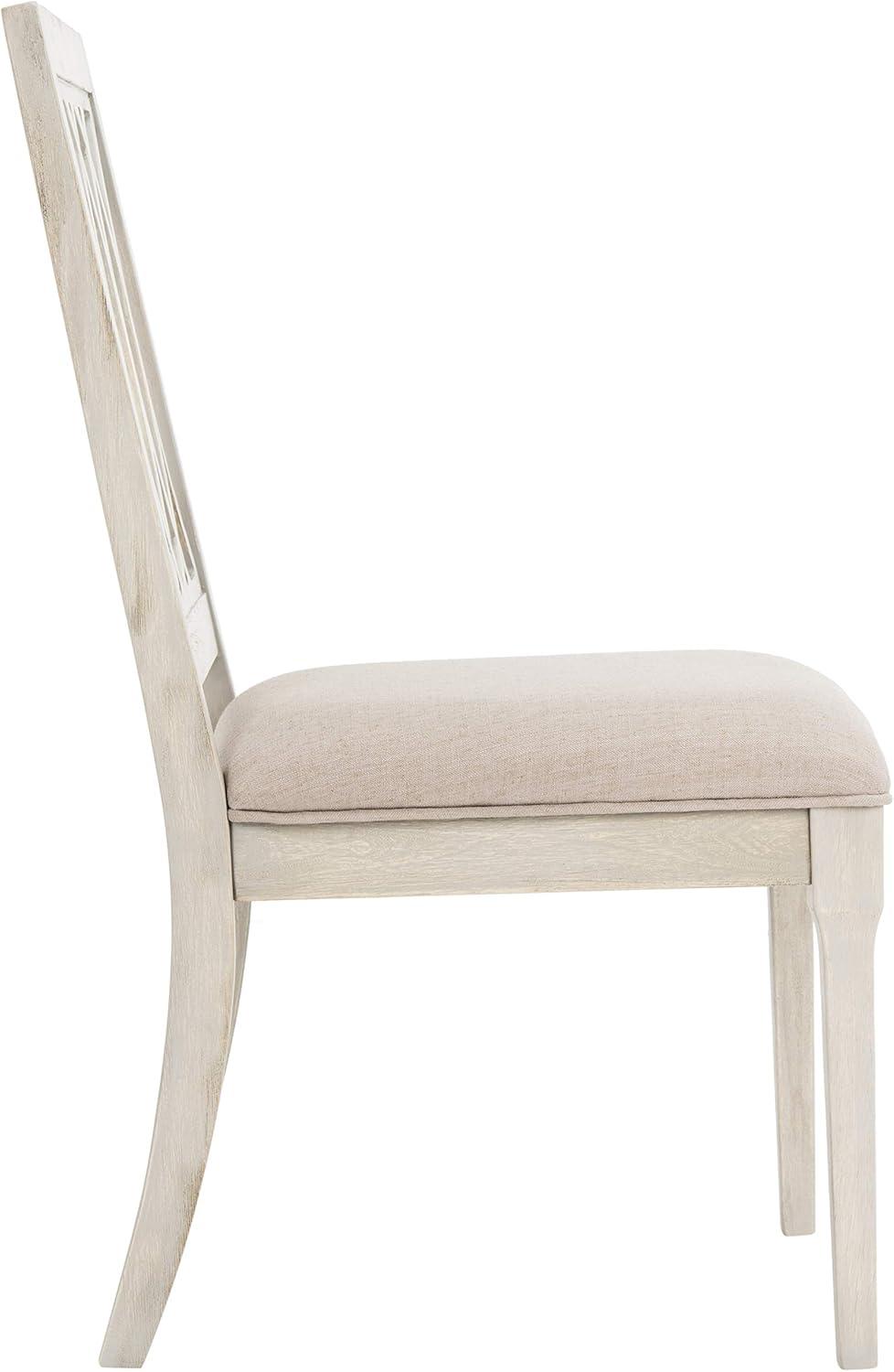 image:imageSafavieh Home Collection Selena Black Velvet and White Side Chair Set of 2Beige