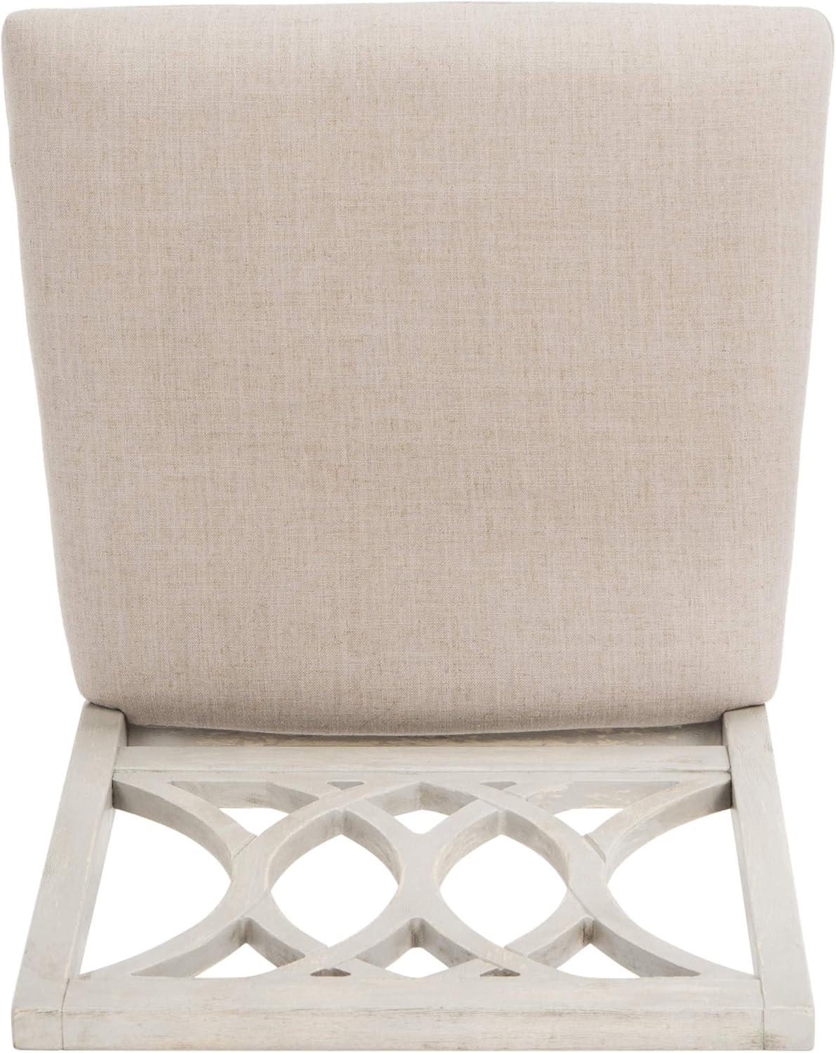 image:imageSafavieh Home Collection Selena Black Velvet and White Side Chair Set of 2Beige