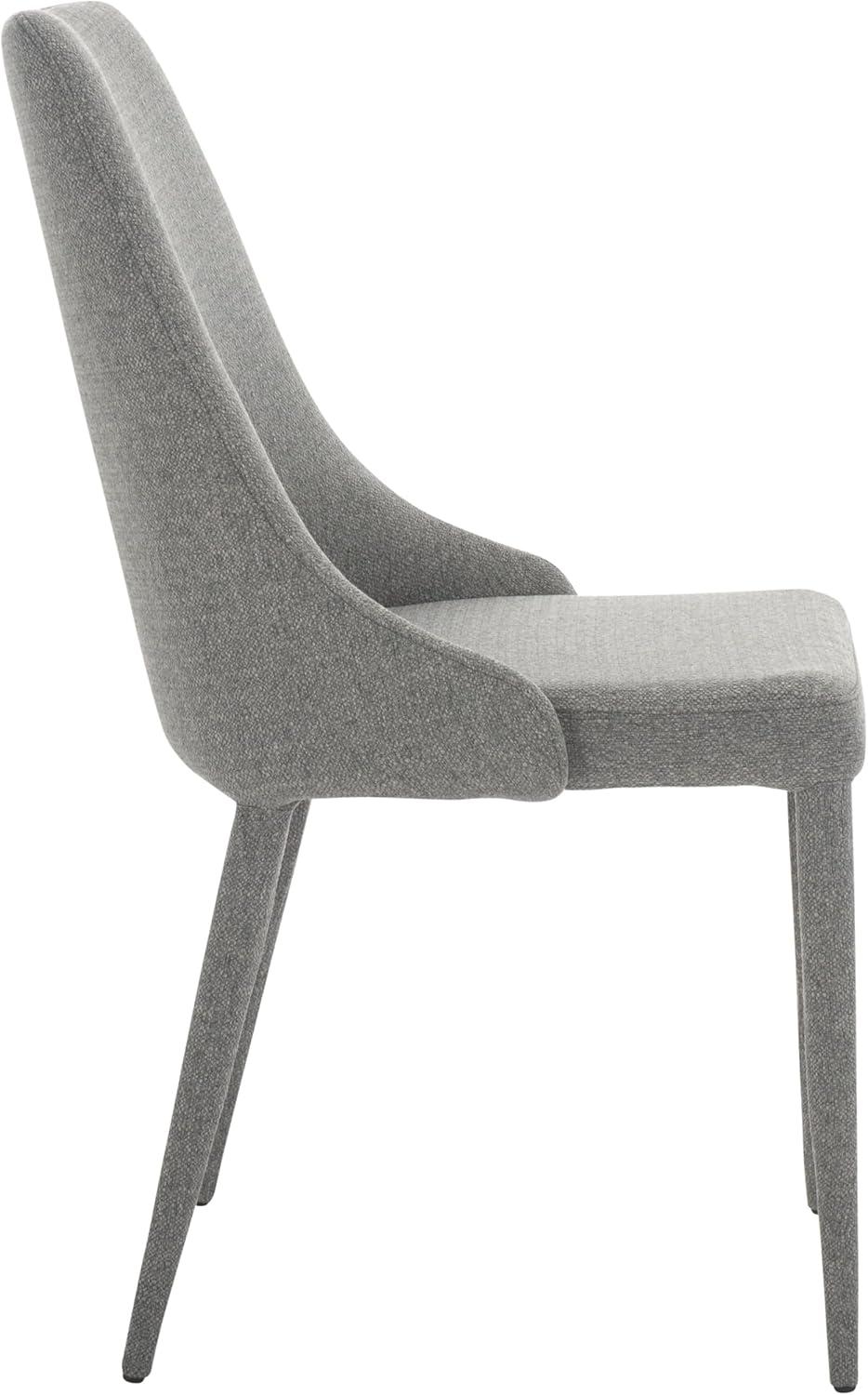 image:imageSafavieh Home Collection Summerset White Side Chair Set of 2Grey Linen