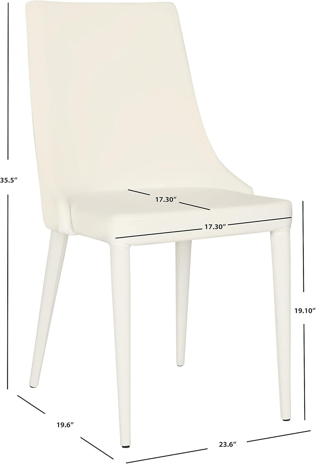 image:imageSafavieh Home Collection Summerset White Side Chair Set of 2White