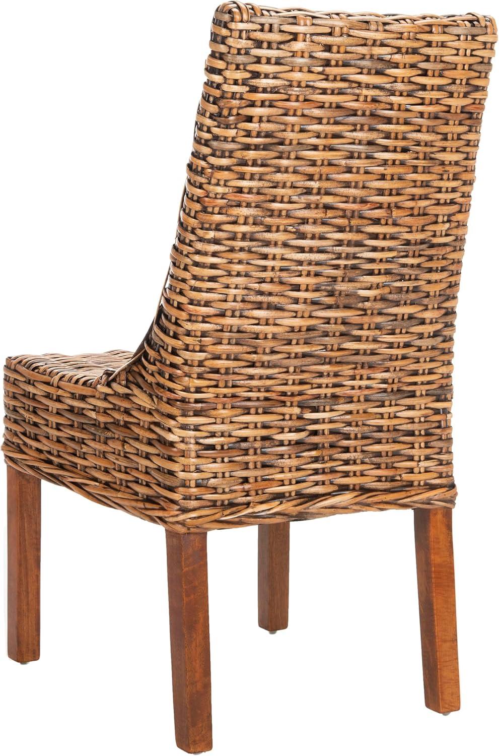 image:imageSafavieh Home Collection Suncoast Brown Dining ChairBrown