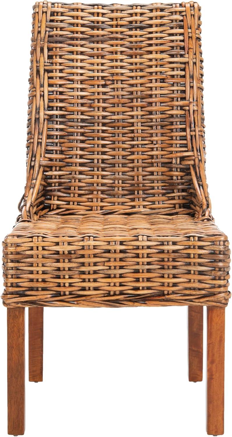 image:imageSafavieh Home Collection Suncoast Brown Dining ChairBrown