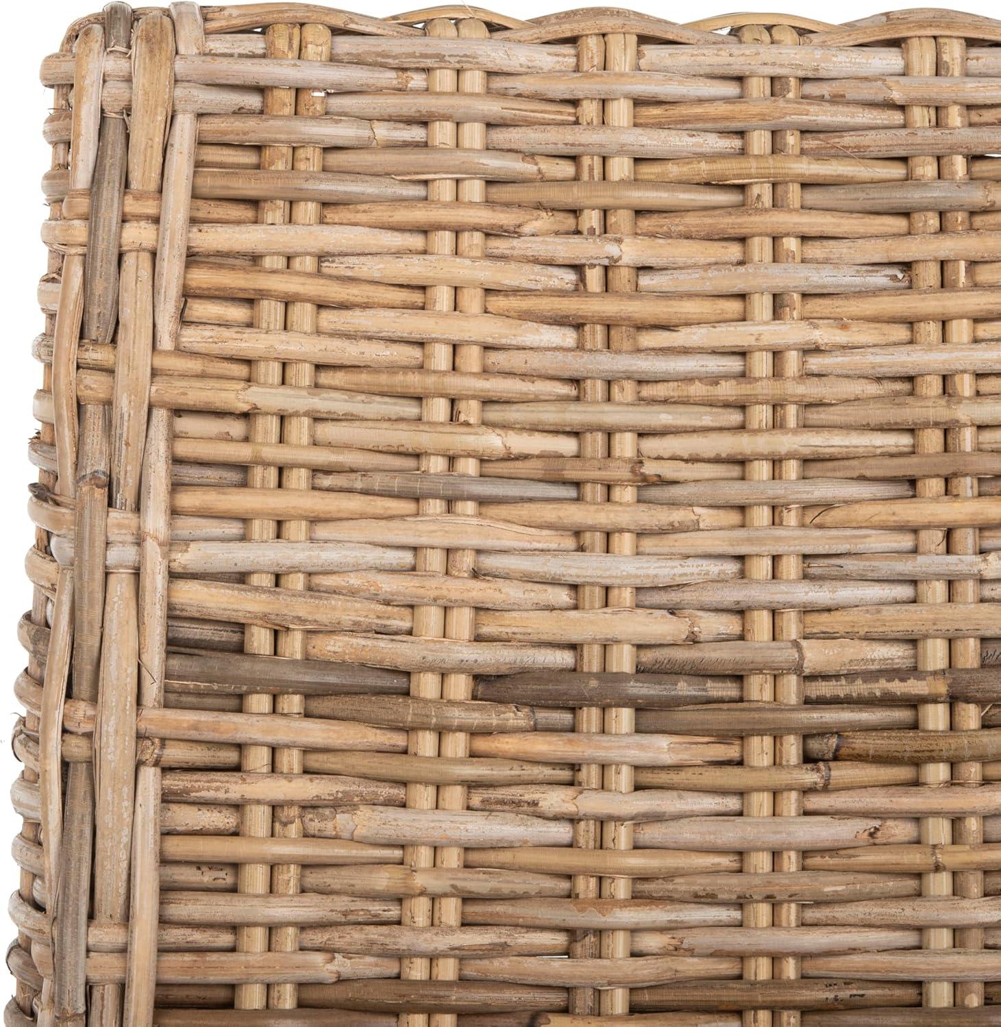 image:imageSafavieh Home Collection Suncoast Brown Dining ChairNatural