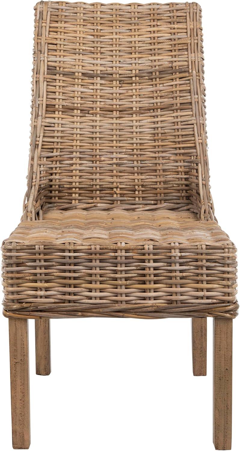 image:imageSafavieh Home Collection Suncoast Brown Dining ChairNatural