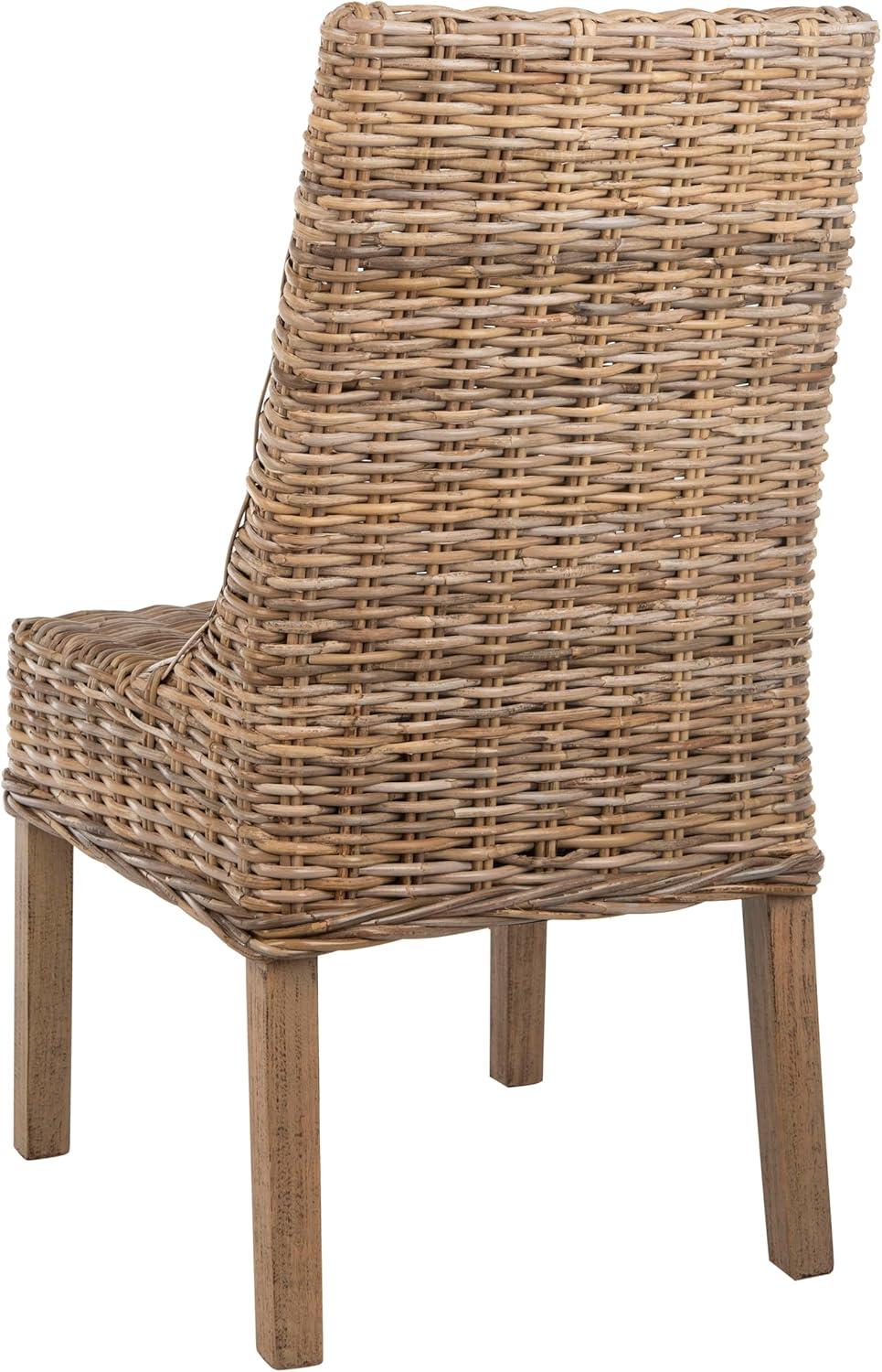 image:imageSafavieh Home Collection Suncoast Brown Dining ChairNatural