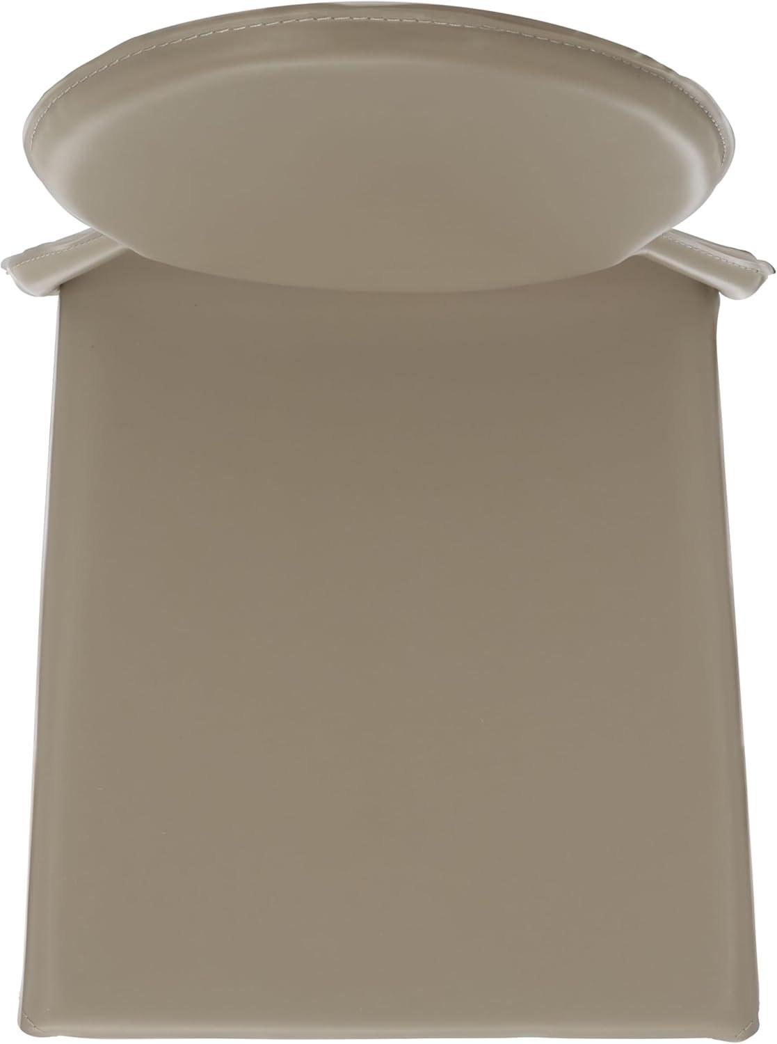 image:imageSafavieh Home Collection Warner MidCentury White Round Back Side ChairGrey
