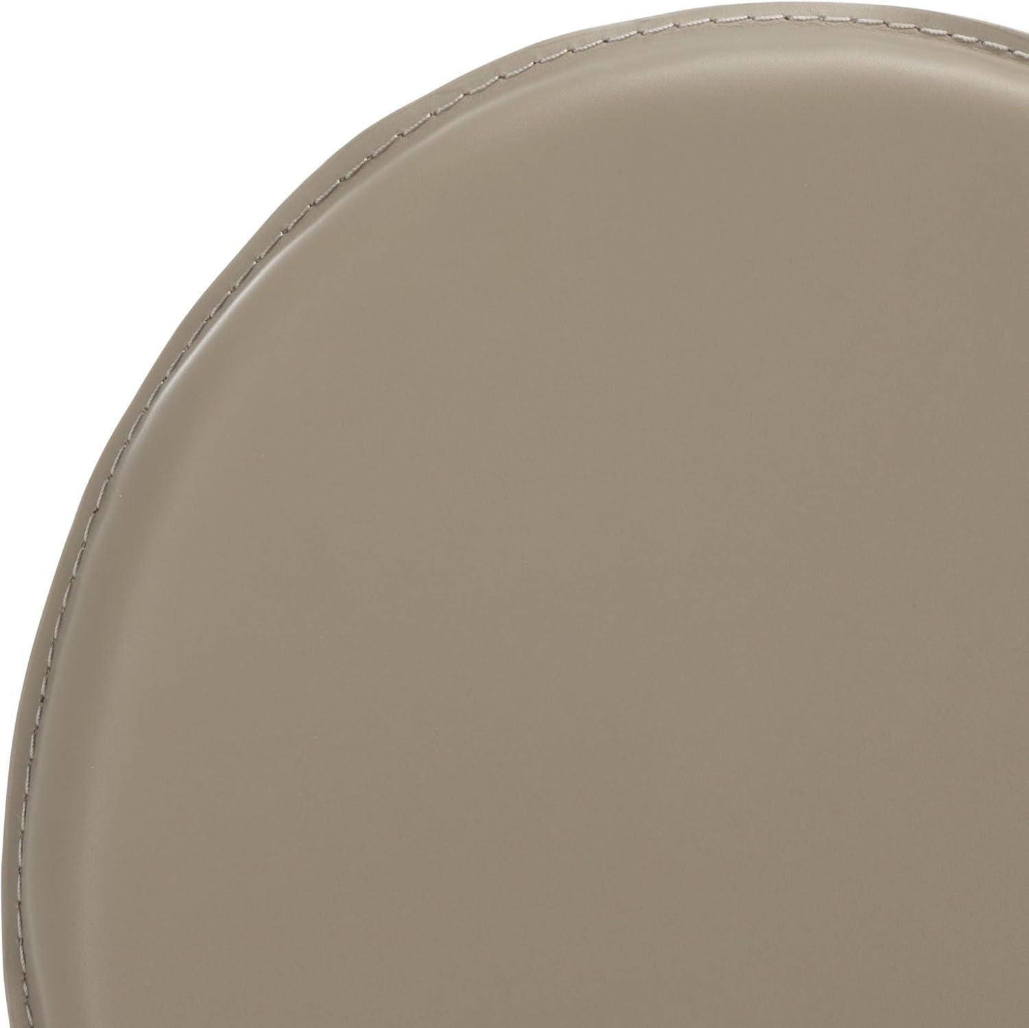 image:imageSafavieh Home Collection Warner MidCentury White Round Back Side ChairGrey