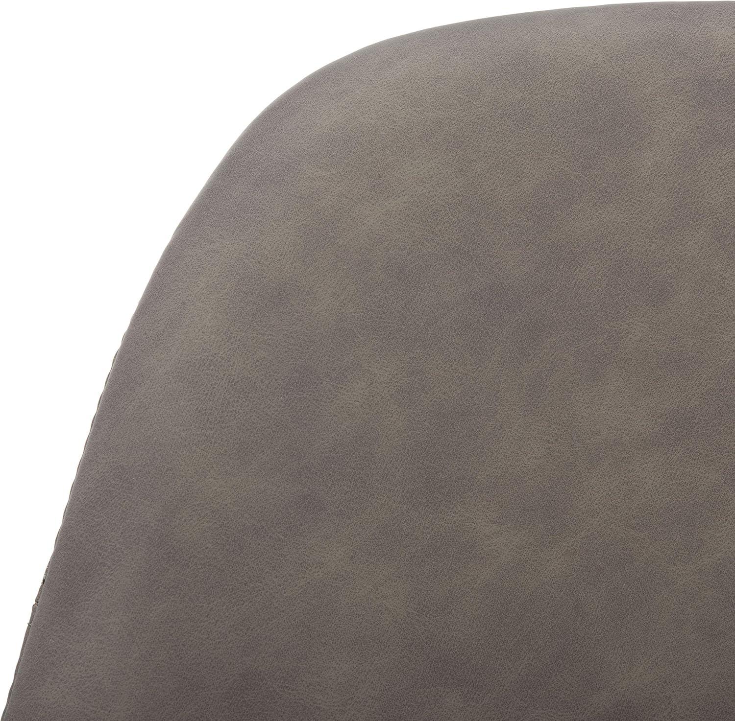 image:imageSafavieh Home Tanner MidCentury Olive Faux Leather and Black Dining Chair Set of 2Ash Black