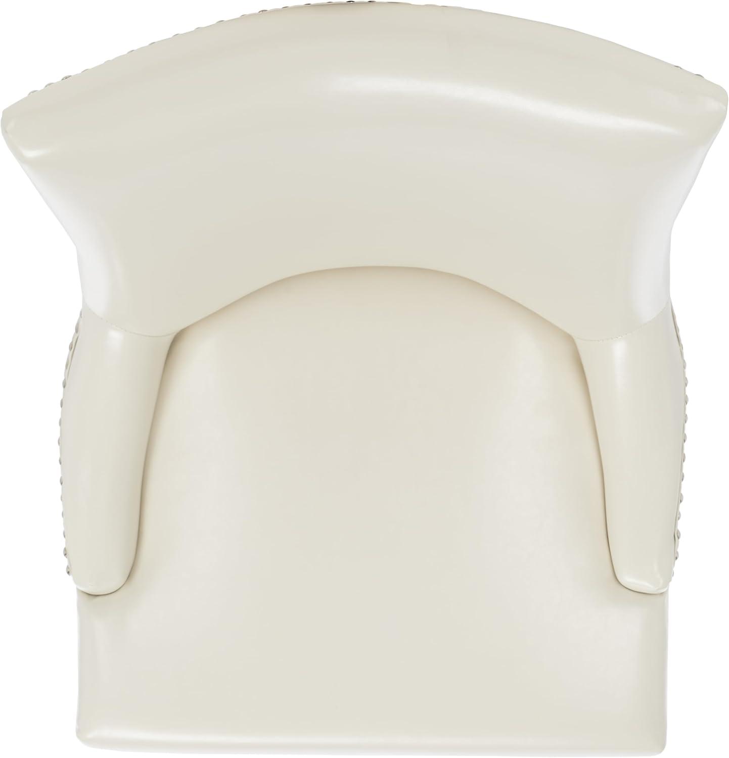 image:imageSafavieh Mercer Collection Christine Nailhead Dining Chair Set of 2Flat Cream