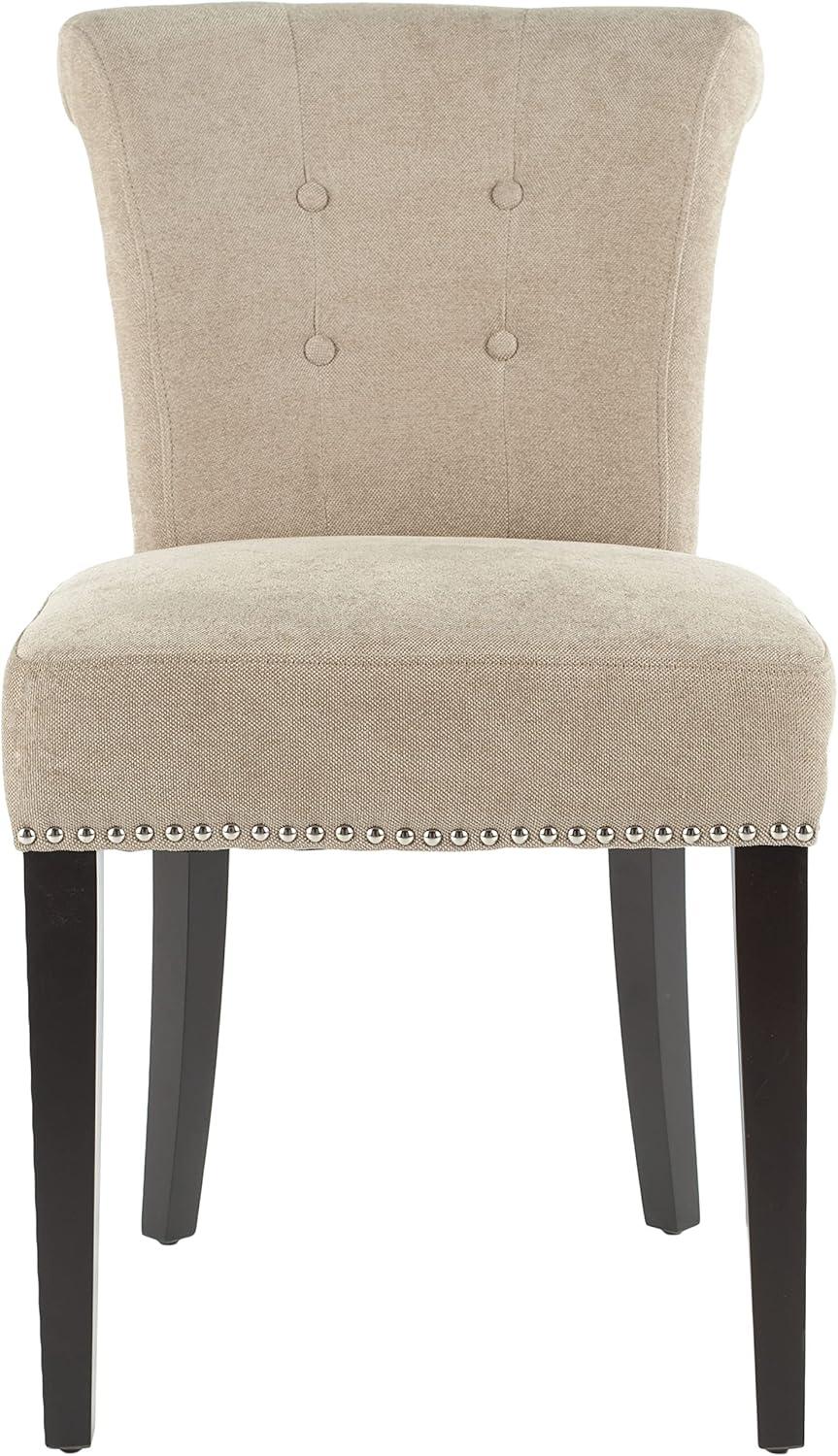 image:imageSafavieh Mercer Collection Matthew Beige Linen Dining Chair Set of 2Beige