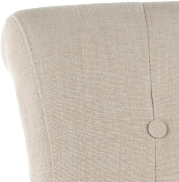 image:imageSafavieh Mercer Collection Matthew Beige Linen Dining Chair Set of 2True Taupe